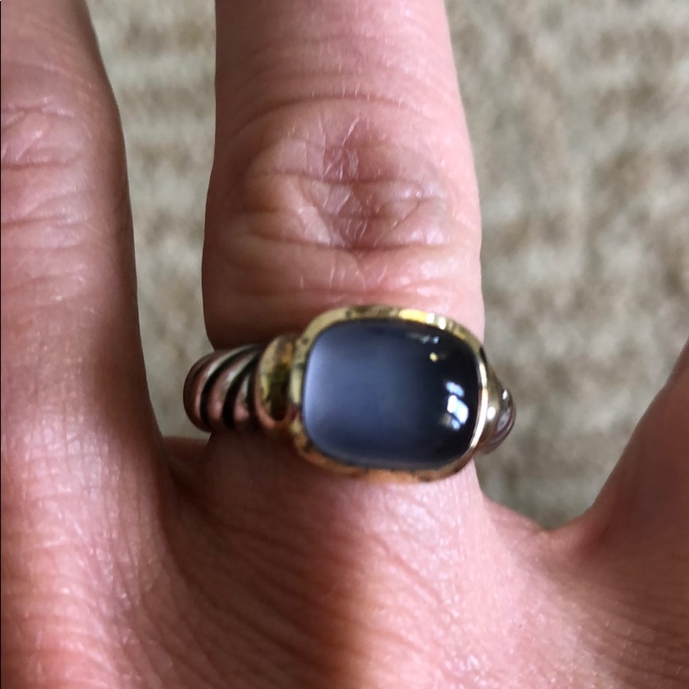 Chalcedony David Yurman Ring